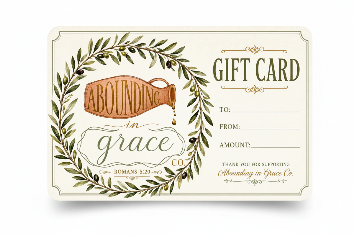 Abounding in Grace Co Gift Card